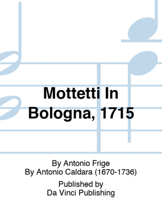 Mottetti In Bologna, 1715
