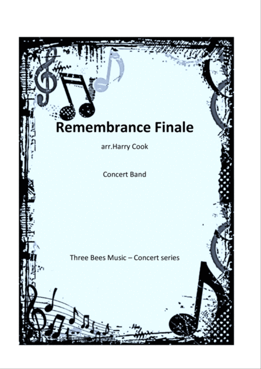Remembrance Finale Concert Band scores gallery preview page 1
