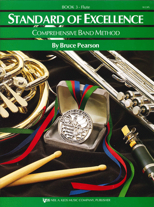 Book cover for Standard of Excellence Book 3, Flute