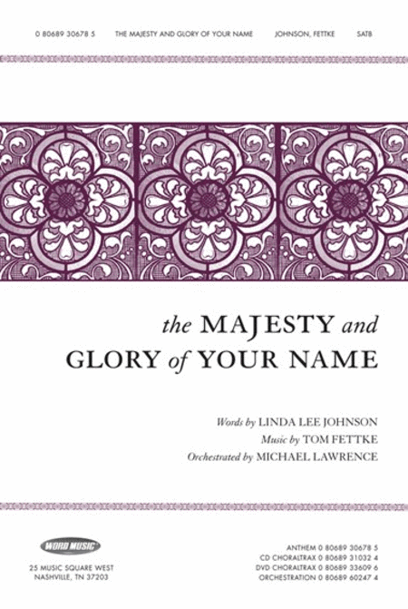 The Majesty & Glory Of Your Name (2004) - Dvd Choraltrax