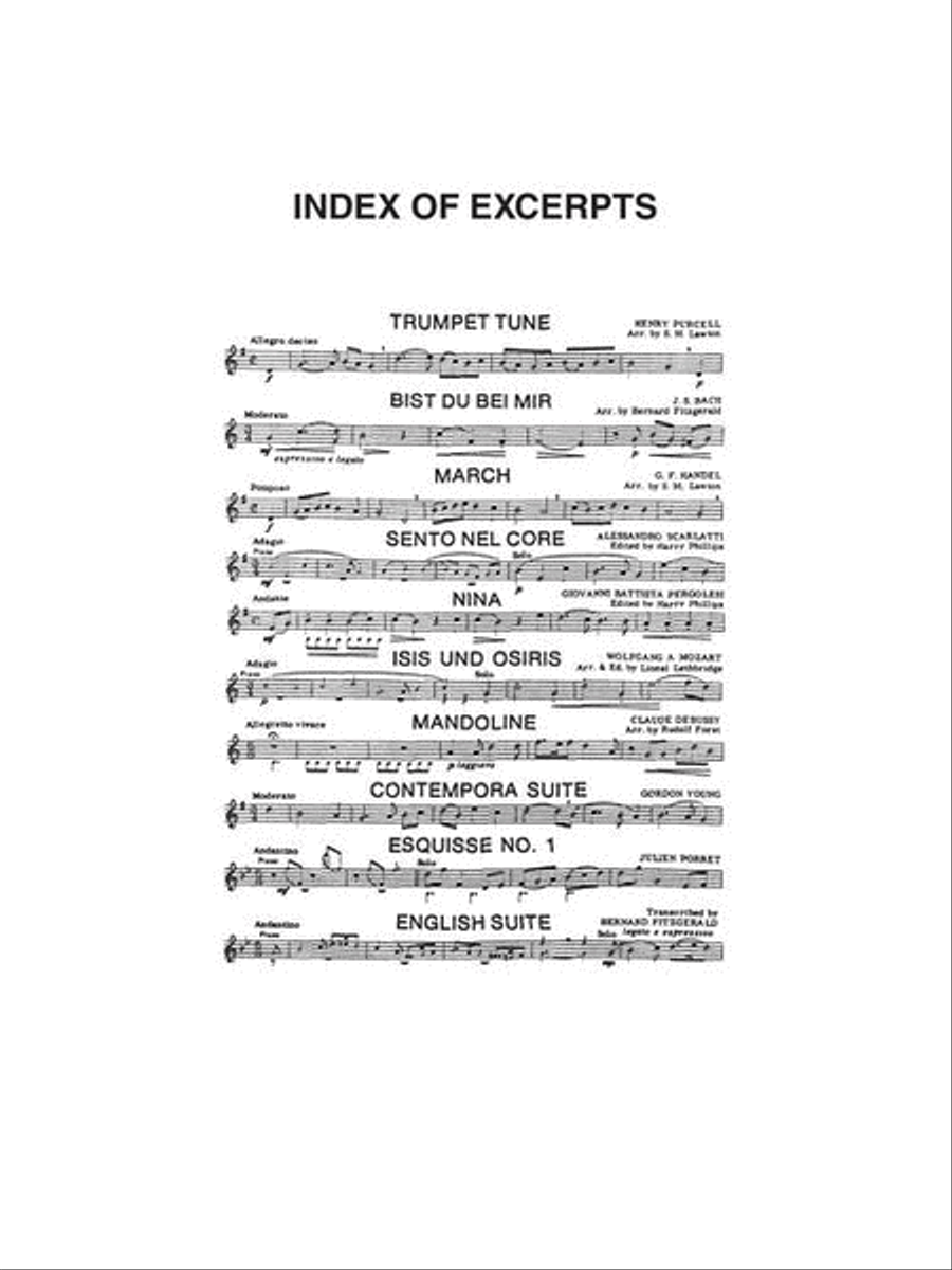 Beginning Trumpet Solos - Vol. 1 Trumpet Solo scores gallery preview page 5