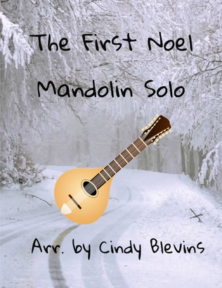 The First Noel, for Mandolin Solo