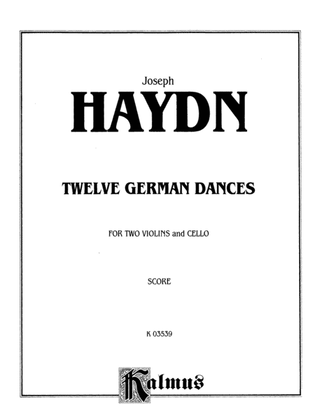 Haydn: Twelve German Dance (Score & Parts, arranged)