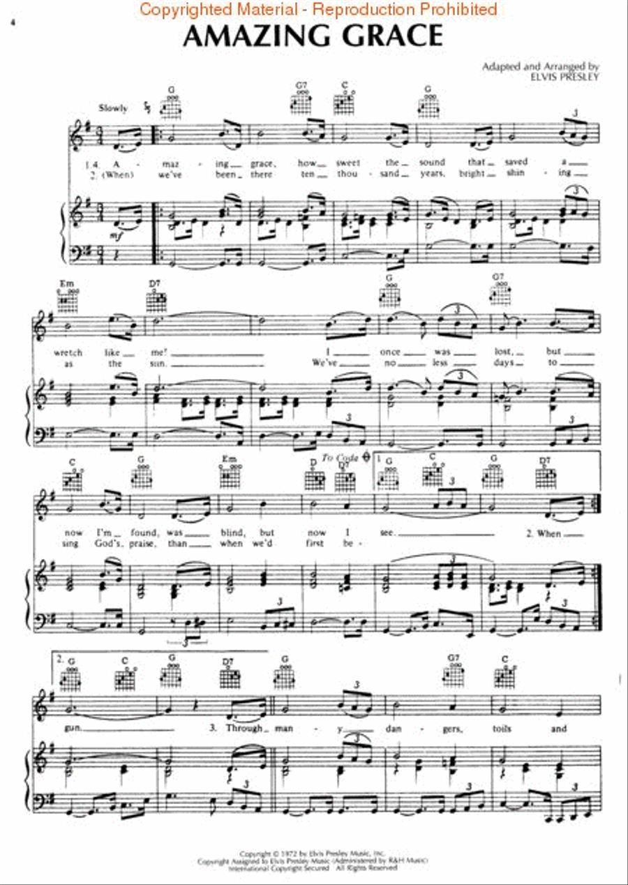 Elvis Presley - Songs Of Inspiration Piano, Vocal, Guitar scores gallery preview page 2