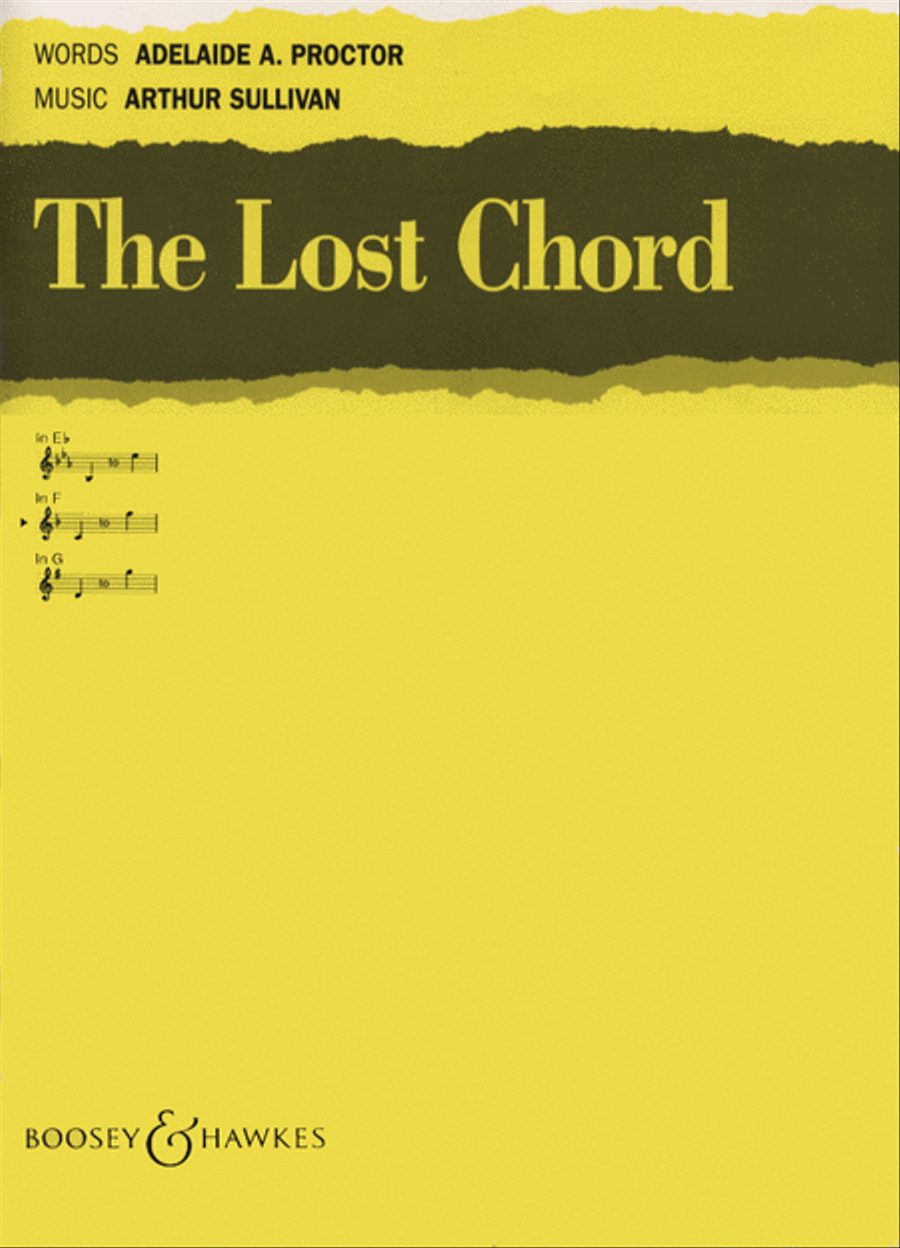 The Lost Chord Medium Voice scores gallery preview page 1