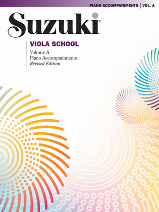 Book cover for Suzuki Viola School, Volume A
