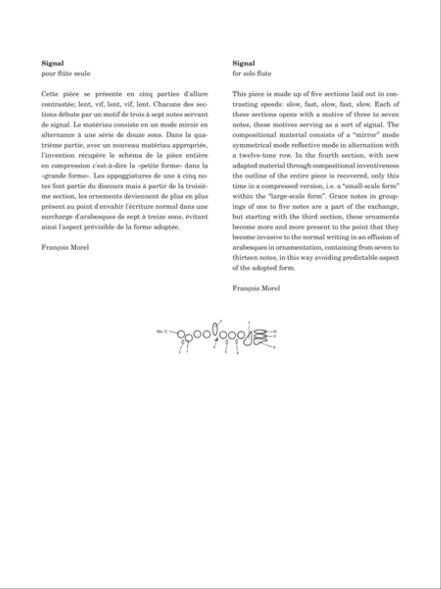 Signal Flute Solo scores gallery preview page 3