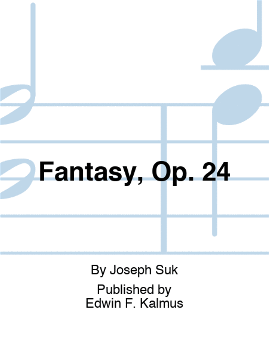 Fantasy, Op. 24 Set of Parts scores gallery preview page 1