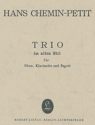 Trio in the Traditional Style