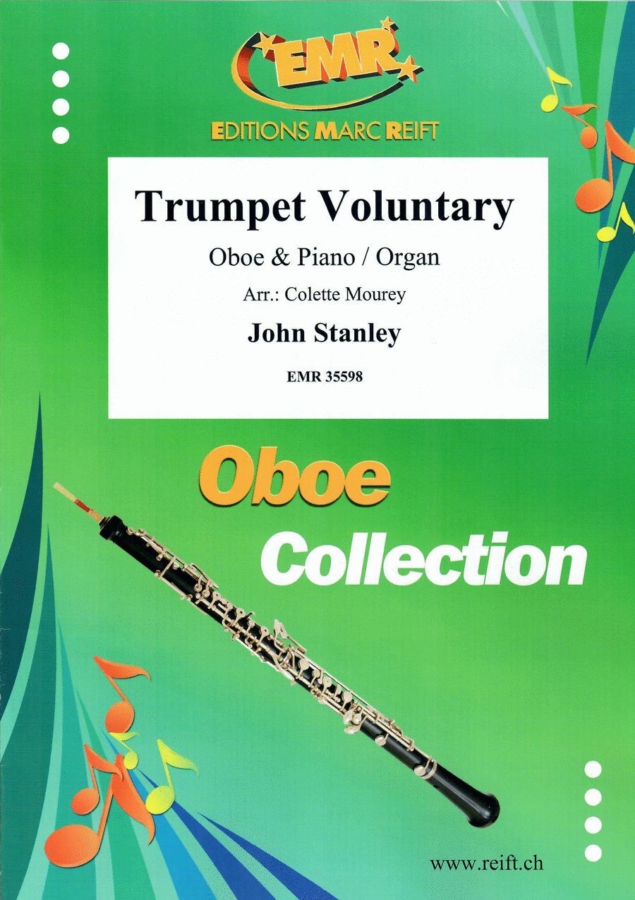 Trumpet Voluntary Organ scores gallery preview page 1