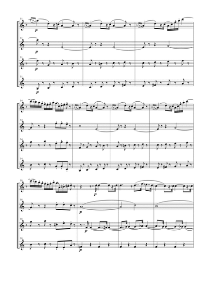 Carmen Suite No. 2 for Saxophone Quartet image number null