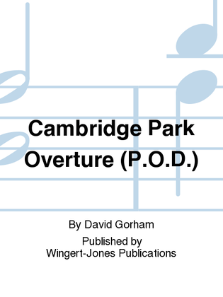Cambridge Park Overture - Full Score