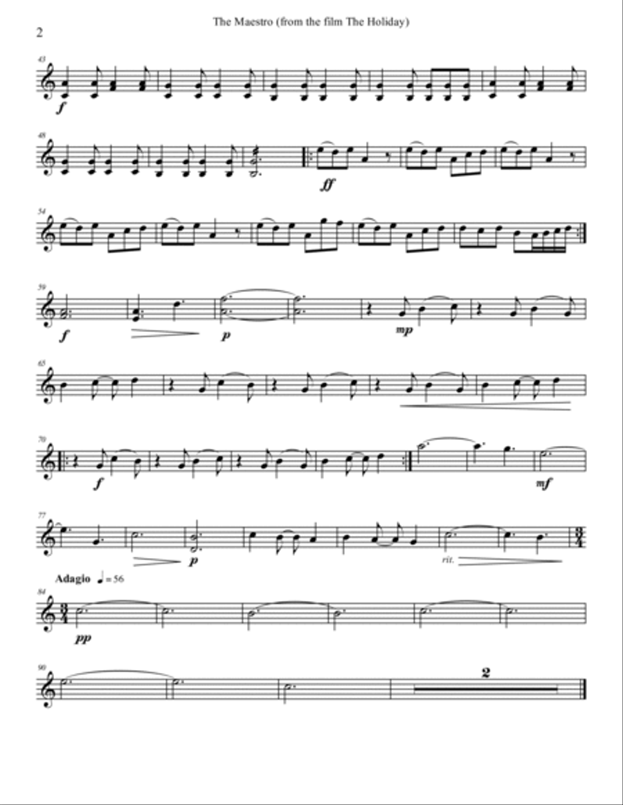 Maestro String Quartet scores gallery preview page 4
