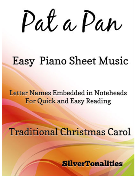 Pat a Pan In G Minor Easy Piano Sheet Music