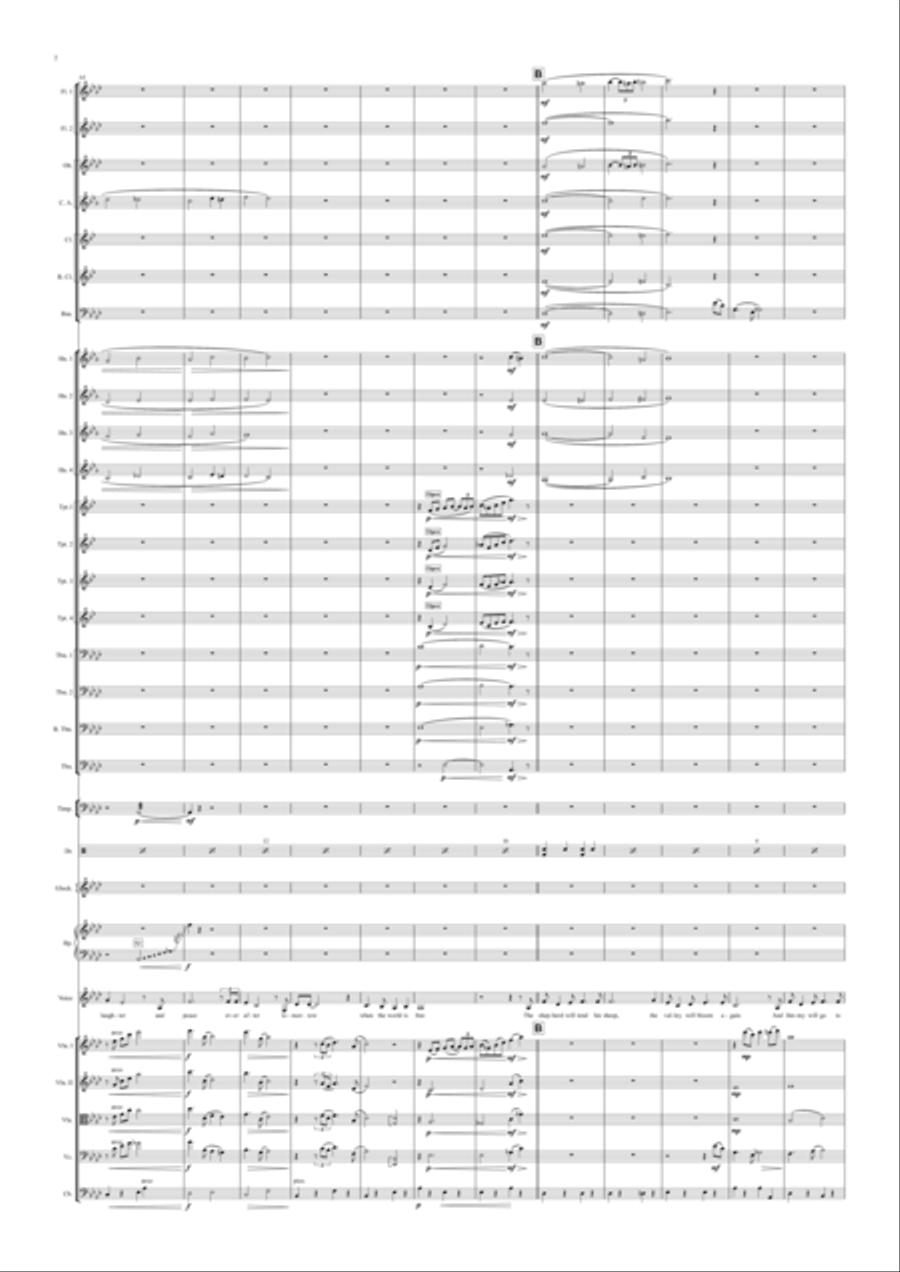 (there'll Be Bluebirds Over) The White Cliffs Of Dover Full Orchestra scores gallery preview page 2