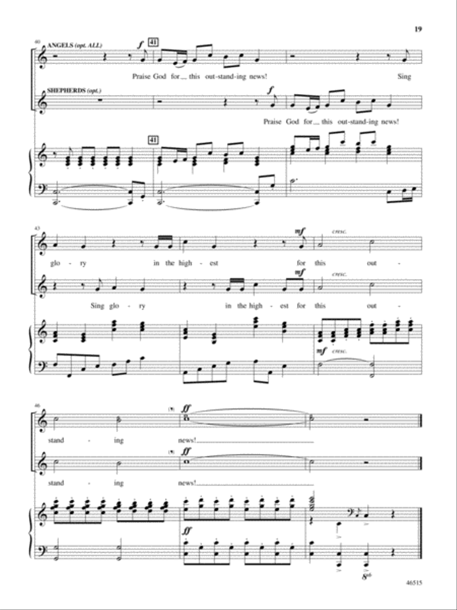 Out Standing in Their Field Choir scores gallery preview page 23