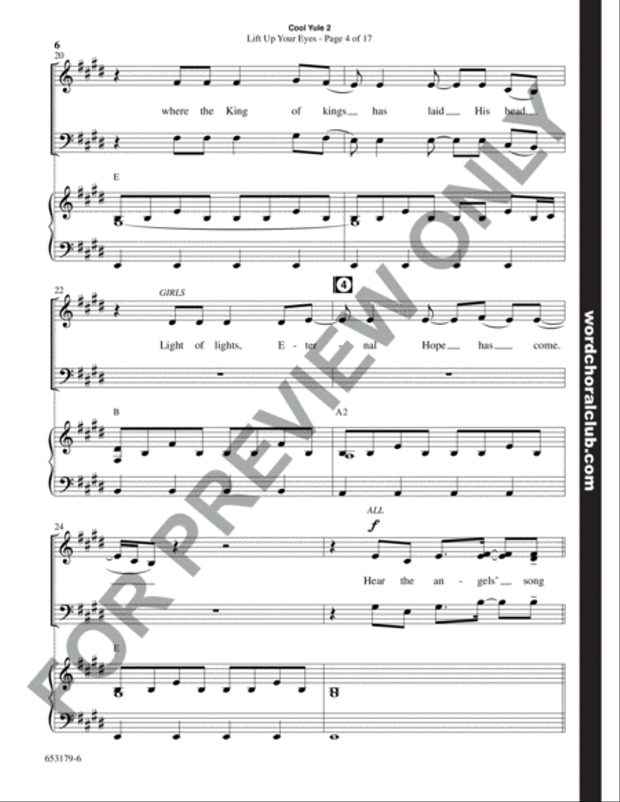 Cool Yule 2 - Choral Book 3-Part scores gallery preview page 7