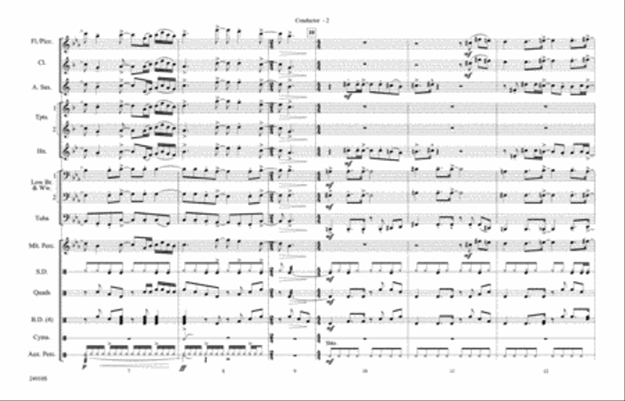 Layla Marching Band scores gallery preview page 3