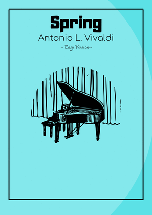 Spring ( Vivaldi ) - Easy Version Piano