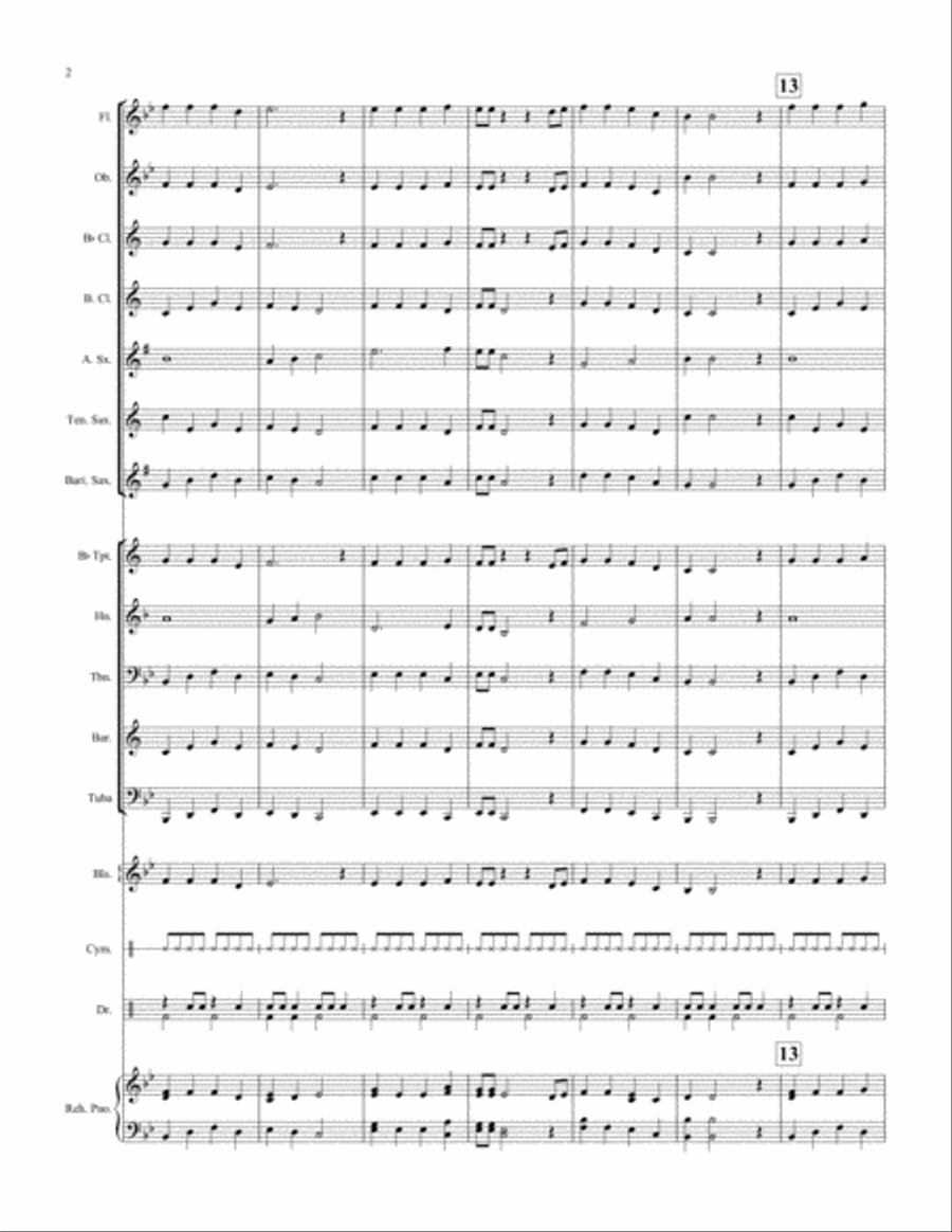 Groove Time Concert Band scores gallery preview page 3