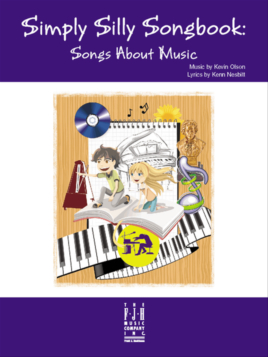Simply Silly Songbook -- Songs About Music Piano Solo scores gallery preview page 1