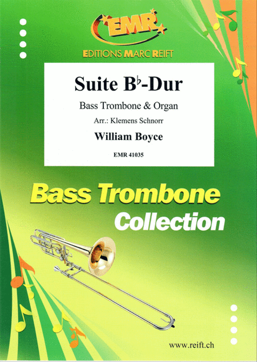 Suite Bb-Dur Trombone scores gallery preview page 1
