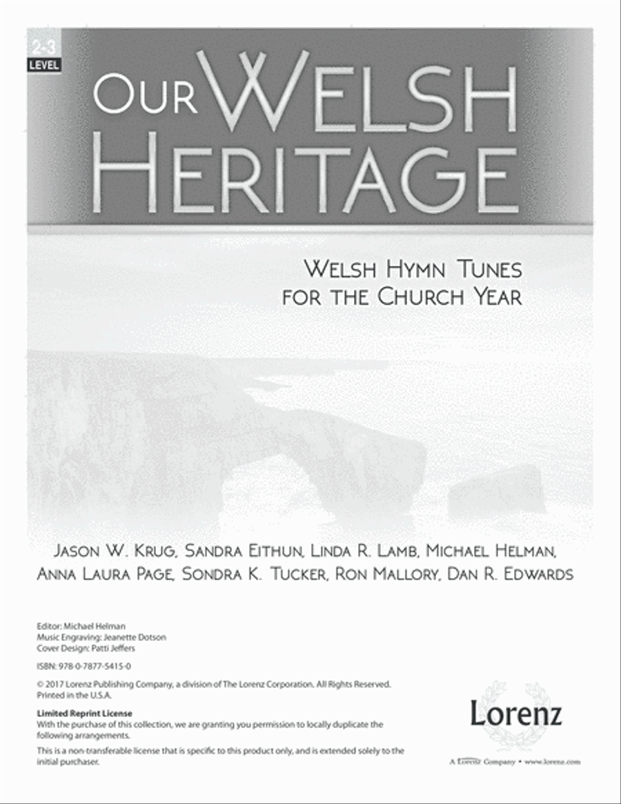 Our Welsh Heritage Our Welsh Heritage 5-Octaves scores gallery preview page 1