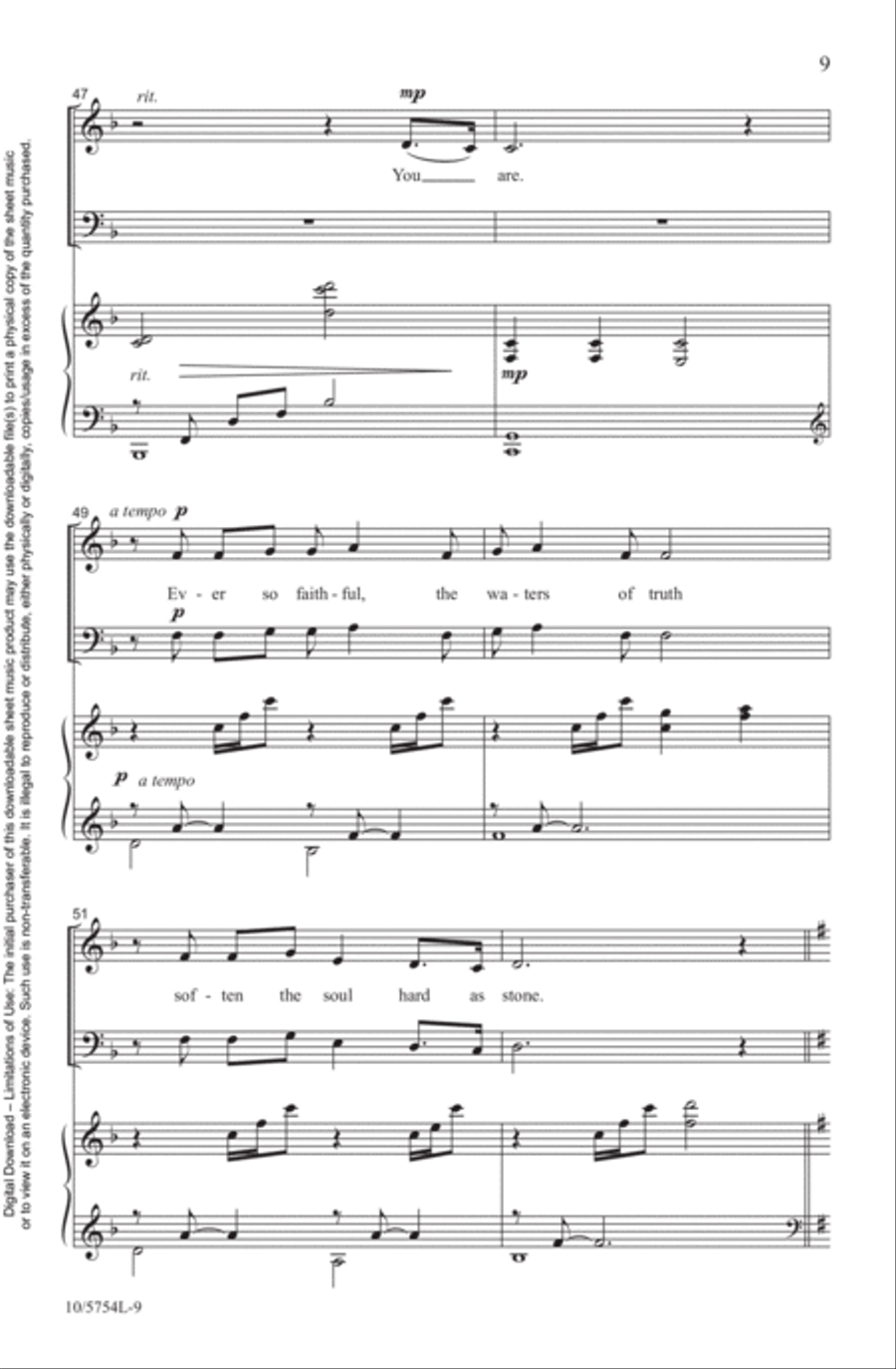 Welcome to Jesus Welcome to Jesus 4-Part scores gallery preview page 9