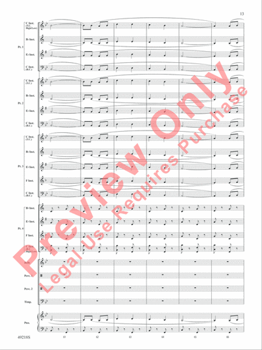 Andalucía Andalucía Concert Band scores gallery preview page 14
