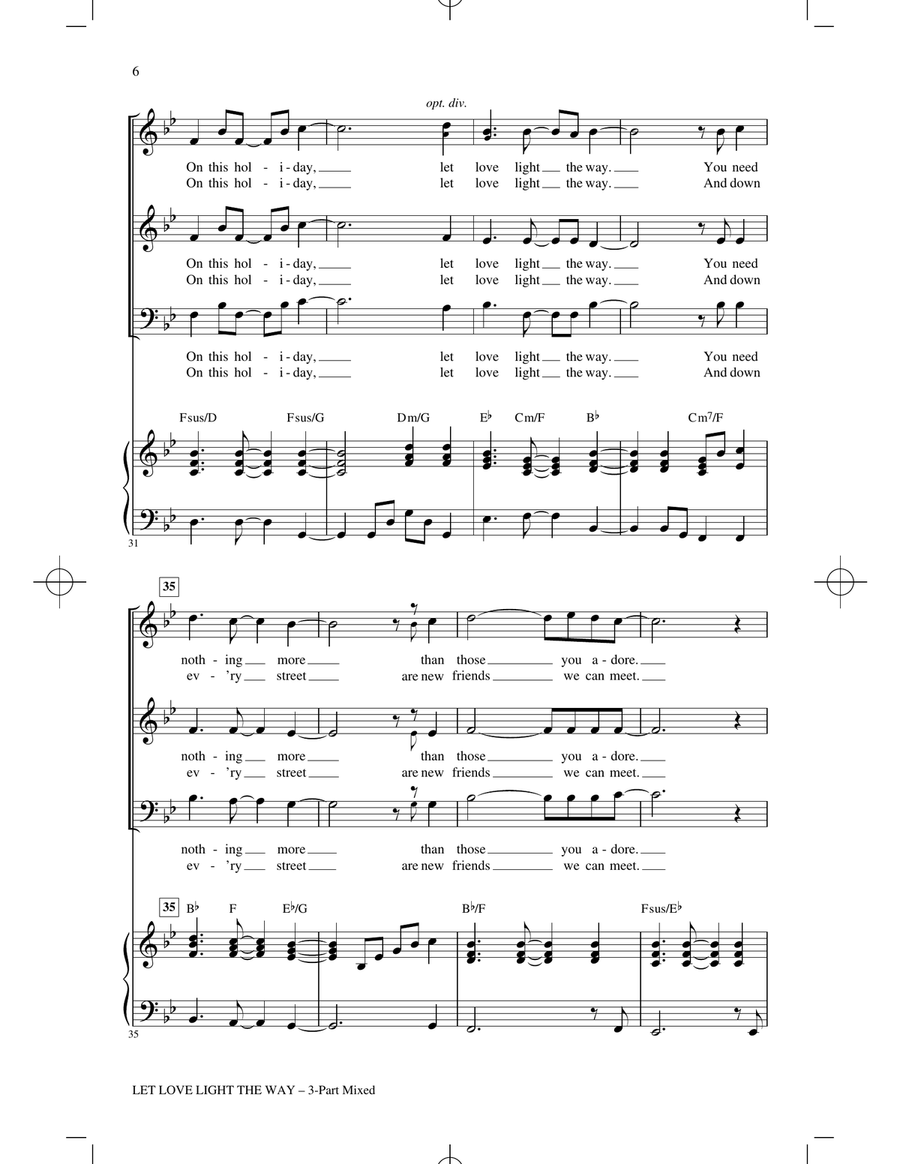 Let Love Light The Way (from Elena Of Avalor) (arr. Audrey Snyder) 3-Part scores gallery preview page 4