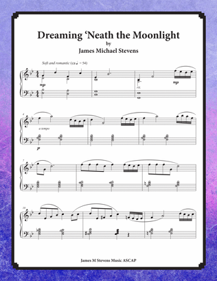 Book cover for Dreaming 'Neath the Moonlight