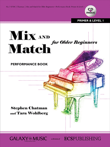 Mix and Match for Older Beginners: Performance Book: Primer and Level 1 image number null