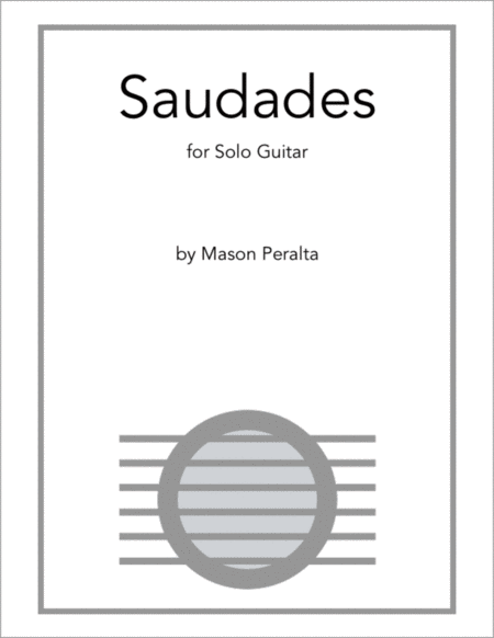 Saudades for Solo Guitar image number null