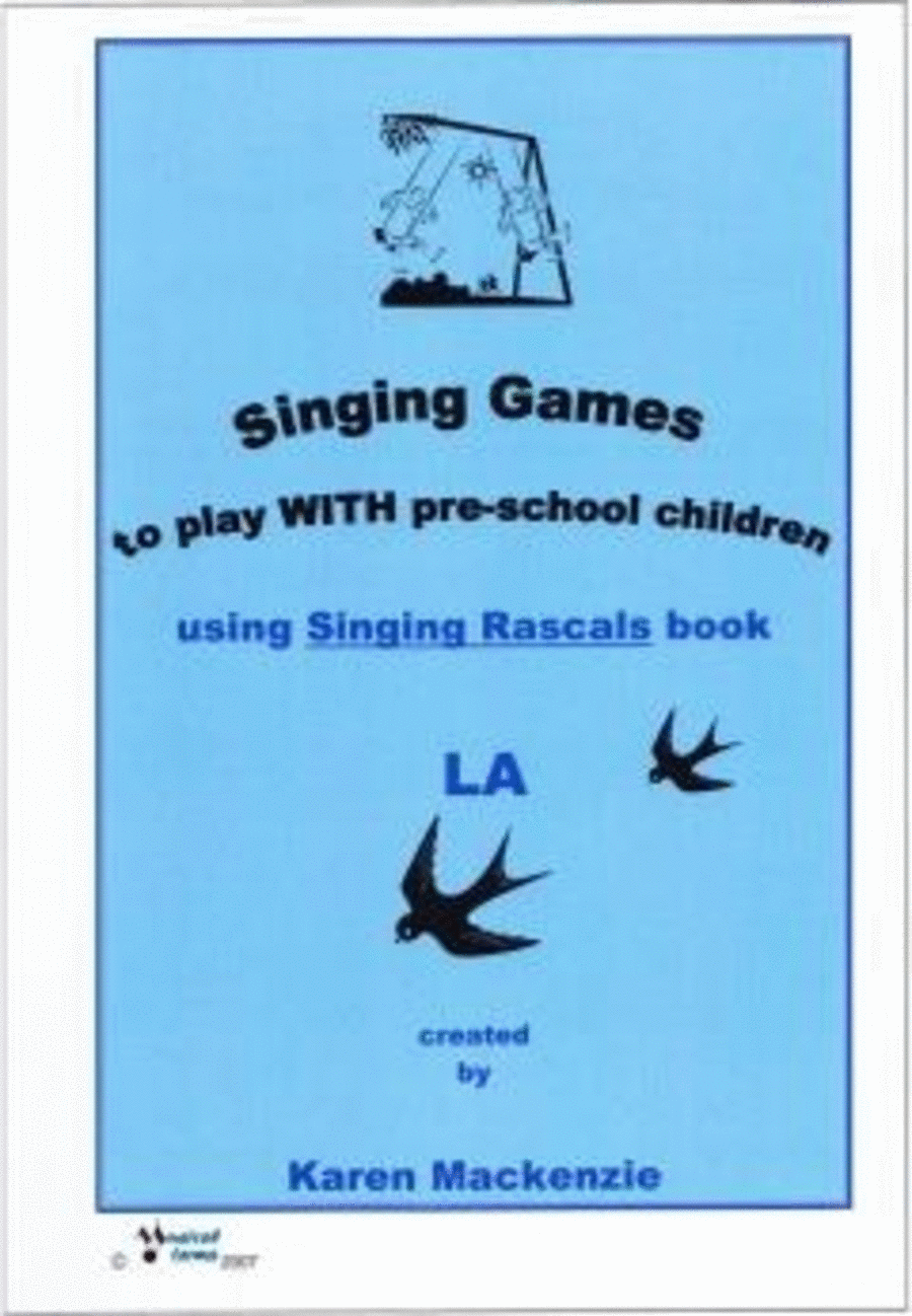 Singing Games: LA Singing Games: LA Vocal Score scores gallery preview page 1