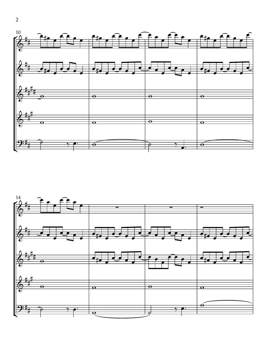 Sailing Woodwind Quintet scores gallery preview page 2