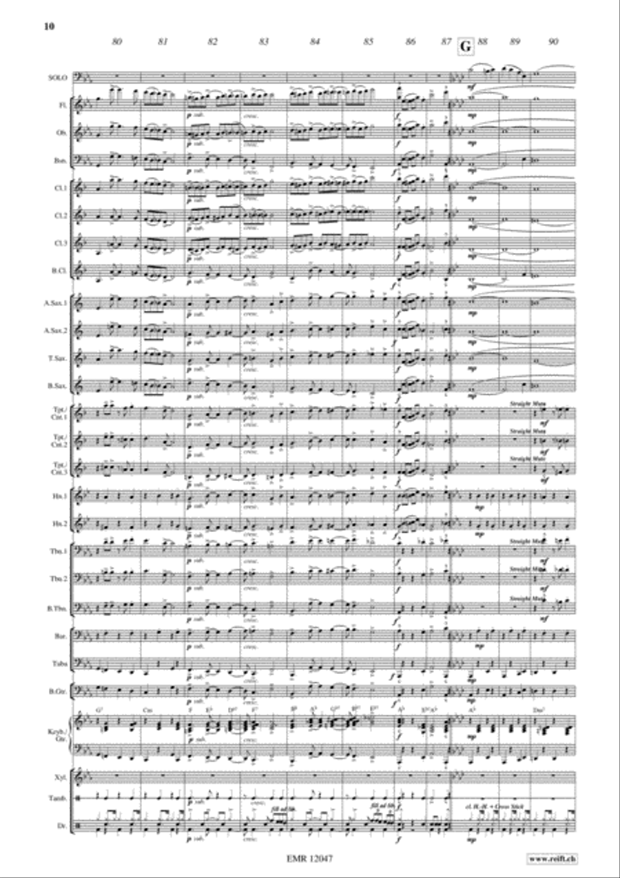 Stovepipe Stomp Concert Band scores gallery preview page 11