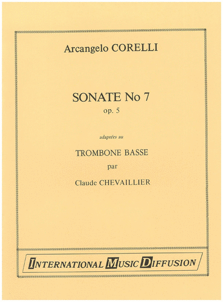 Sonate No. 7 in Re minor
