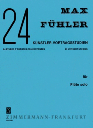 Book cover for 24 Concert Studies