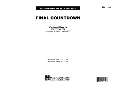 Final Countdown - Full Score