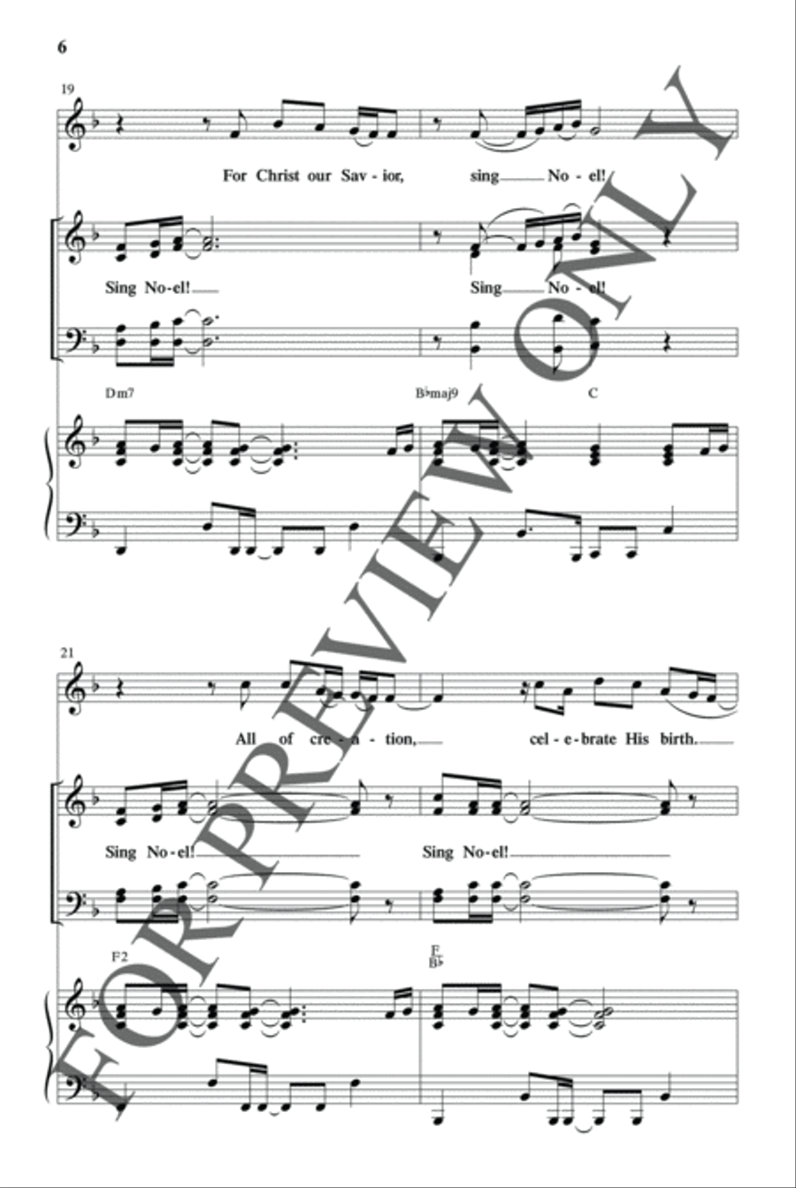 We Sing Noel - Choral Book Choir scores gallery preview page 7