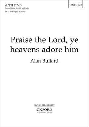Book cover for Praise the Lord, ye heavens adore him