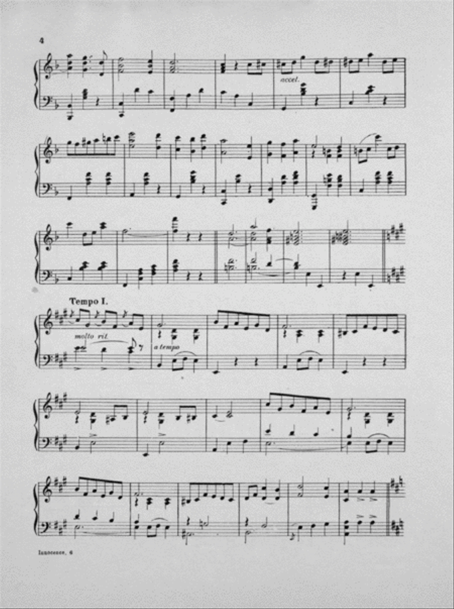 Innocence. Valse Lente Piano Solo scores gallery preview page 4