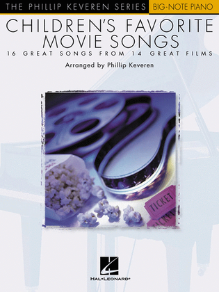 Book cover for Children's Favorite Movie Songs