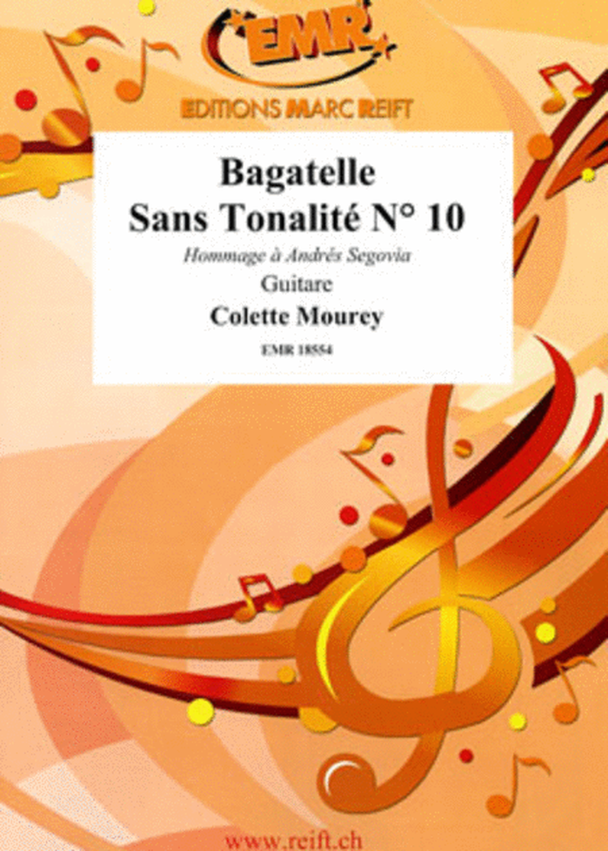 Bagatelle Sans Tonalite No. 10 image number null