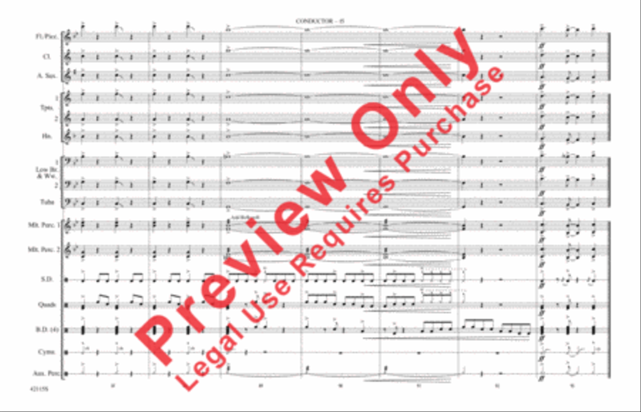 You Ought to Be Having Fun / What Is Hip? Marching Band scores gallery preview page 16