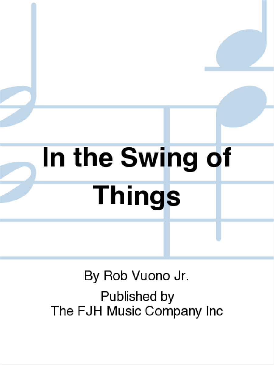 In the Swing of Things In the Swing of Things Jazz Ensemble scores gallery preview page 1