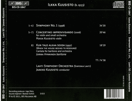 Kuusisto: Orchestral Works