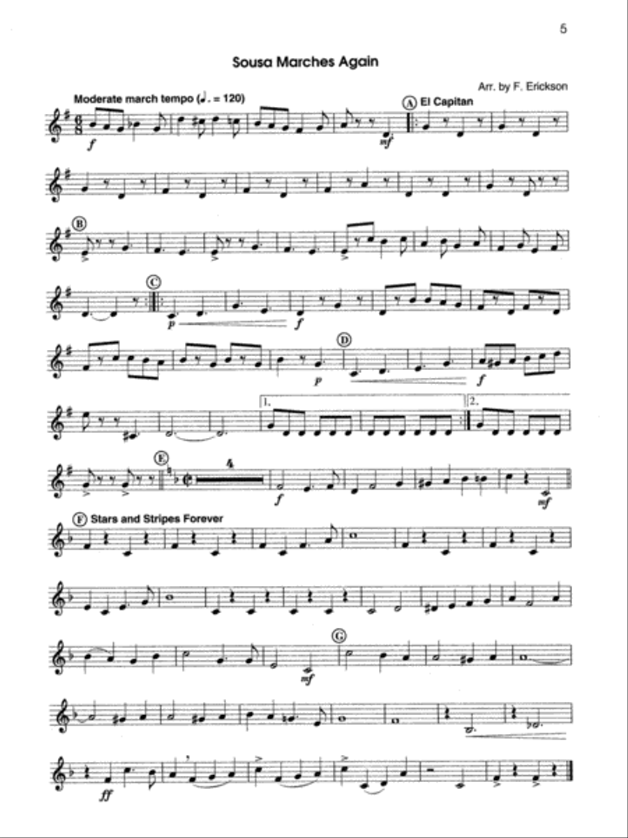Technique Through Performance Concert Band Methods scores gallery preview page 7