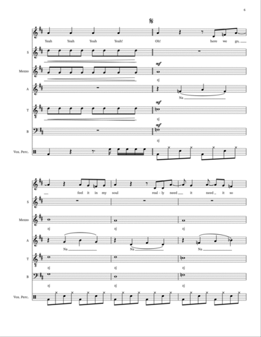 The Walker The Walker Choir scores gallery preview page 6