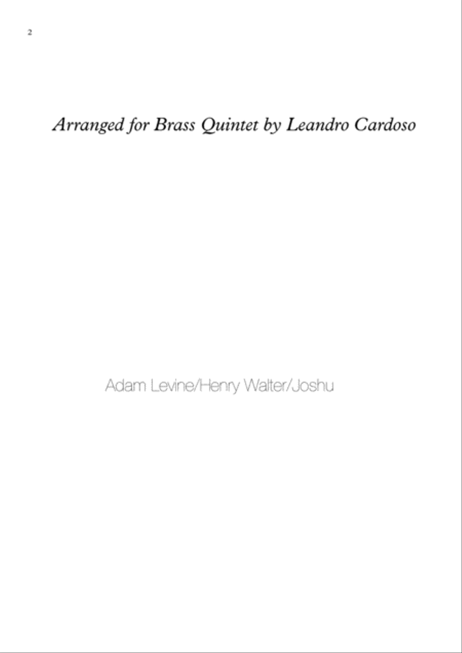 Sugar Brass Ensemble scores gallery preview page 2